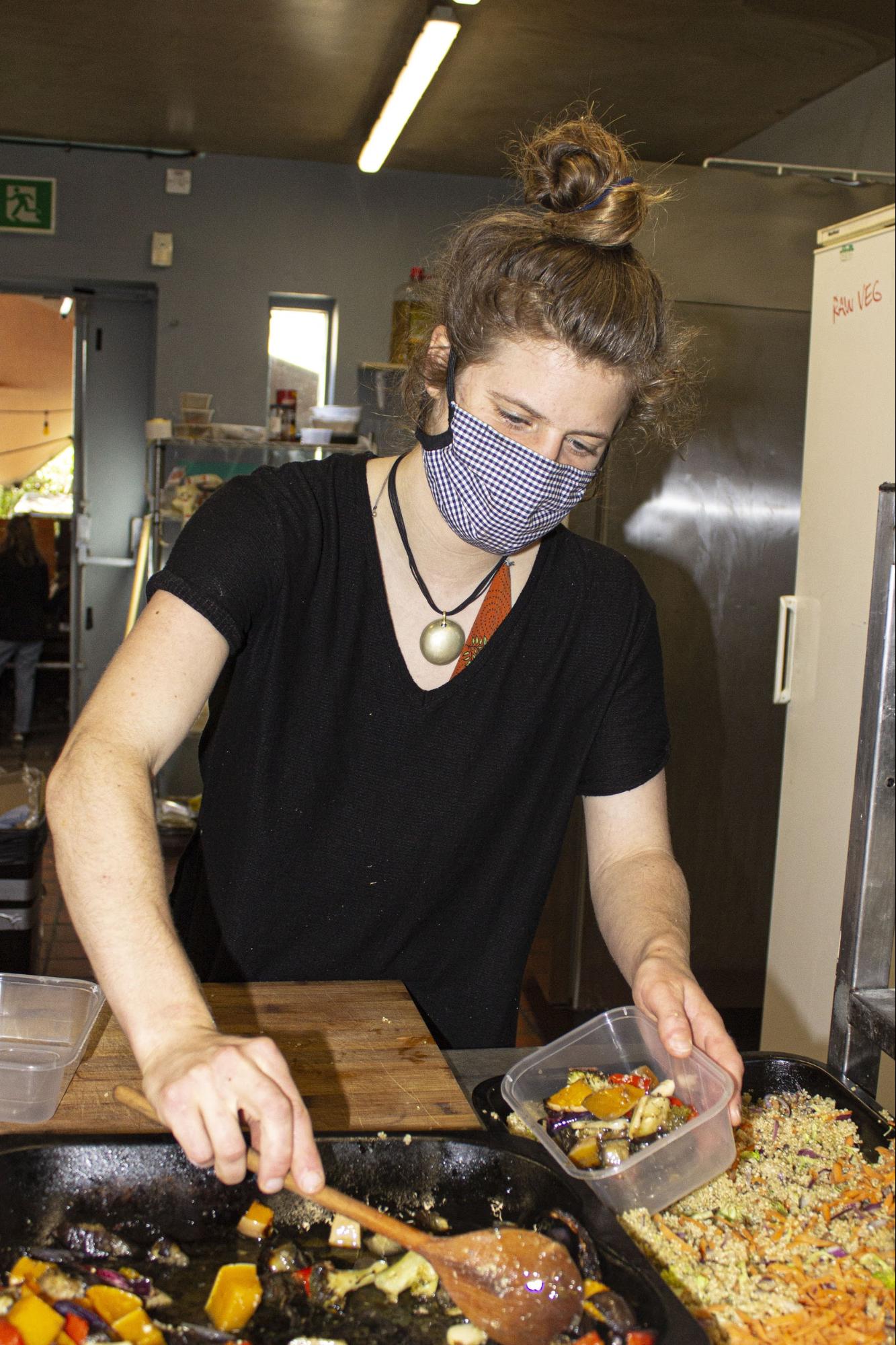 Portioning out meals